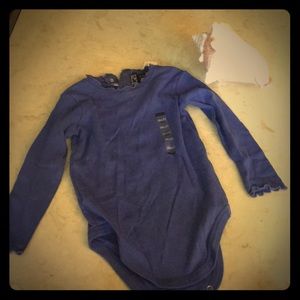 Girls long sleeve onesie